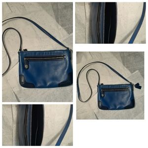 Blue crossbody purse from Coach